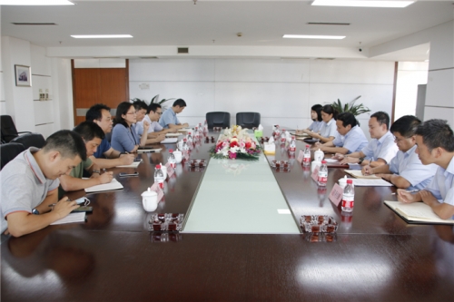 【领导关怀】同商共谋  将产改工作进行到底——浙江省总工会、省建设建材工会、市总工会、市建设工会领导一行走访尊龙集团调研指导