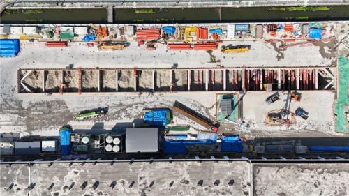 【一线投影】项目建设提速加力 助力打造“轨道上的美好杭州”